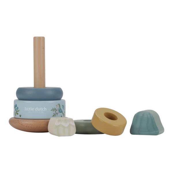 Rocking ring stacker wood - Forest Friends FSC